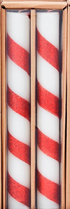 Tree & Stripe Taper Sets By Mud Pie