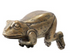 Resin Frog Pot Hanger, Distressed Gold Finish, 3 Styles