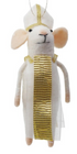 6"H Handmade Wool Felt Religious Mouse Ornament, 3 Styles