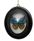 Resin Convex Framed Faux Butterfly Ornament, 4 Styles