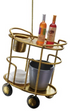 3-1/2"H - 6"H Metal Bar Cart Ornament, Multi Color, 4 Styles