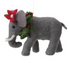 Handmade Wool Felt Safari Animal Ornament with Wreath, 5 Styles