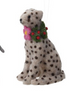 Handmade Wool Felt Safari Animal Ornament with Wreath, 5 Styles