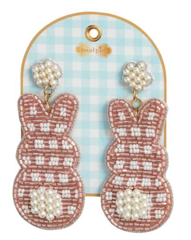 Easter Beaded Earrings
