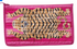 Cotton Voile Printed Zip Pouch with Interior Coating, 4 Colors