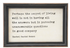 Wood Framed Wall Decor with Saying, Black & White, 4 Styles