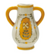 Hand-Painted Stoneware Mini Vase Magnet w/ Design, 6 Styles