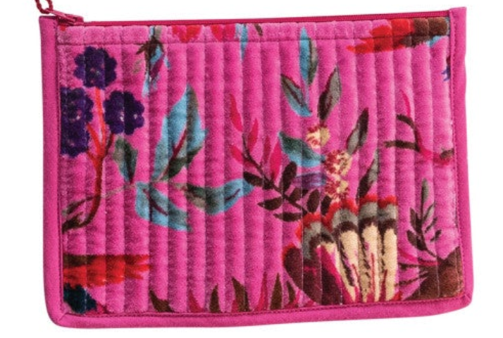 Zip Pouch w/ Interior Coating, 6 Styles (Each One Will Vary)