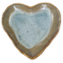 Stoneware Heart Dish w/ Gold Edge, 2 Colors, 2 sizes