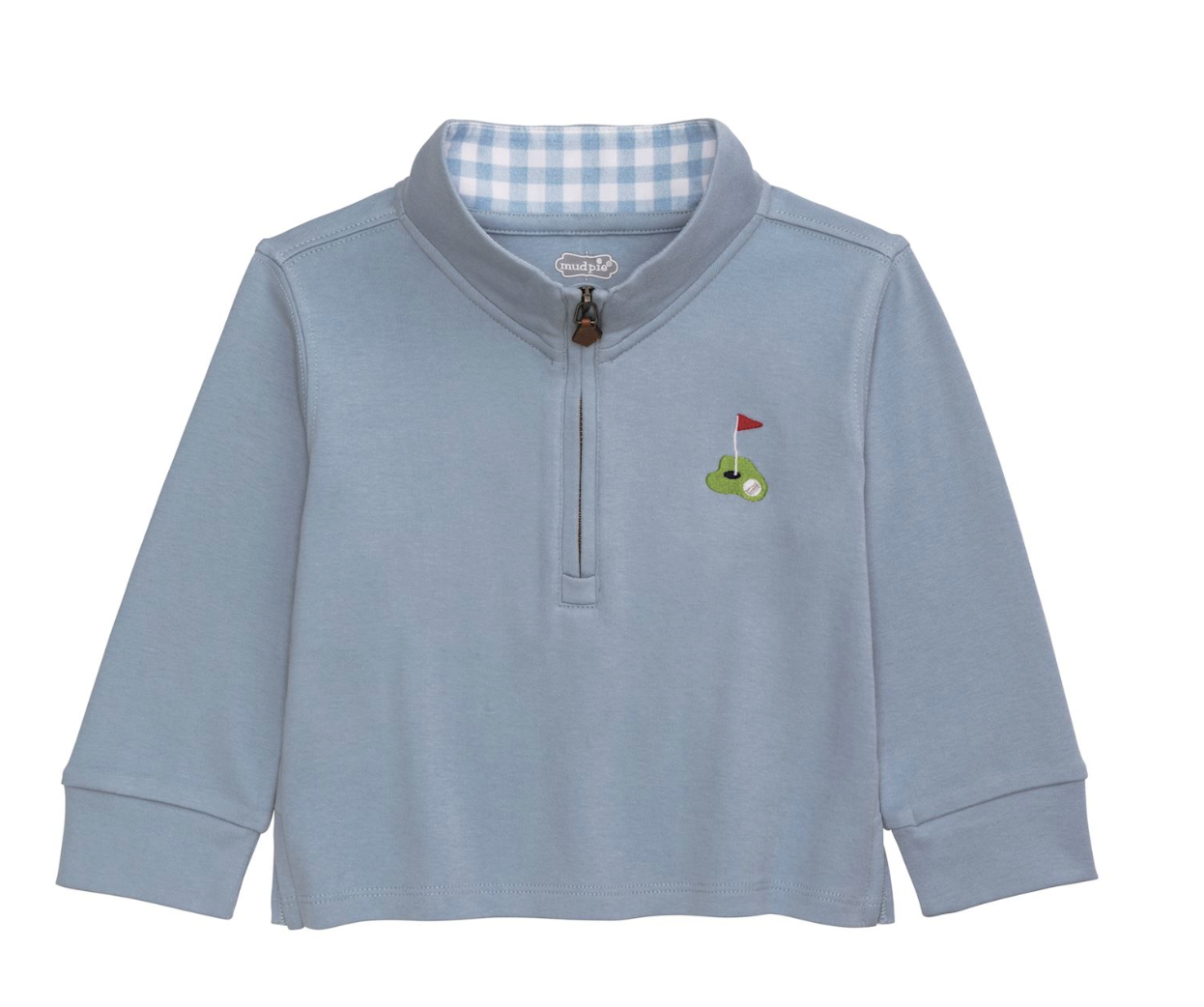 Golf Quarter Zip Light Blue
