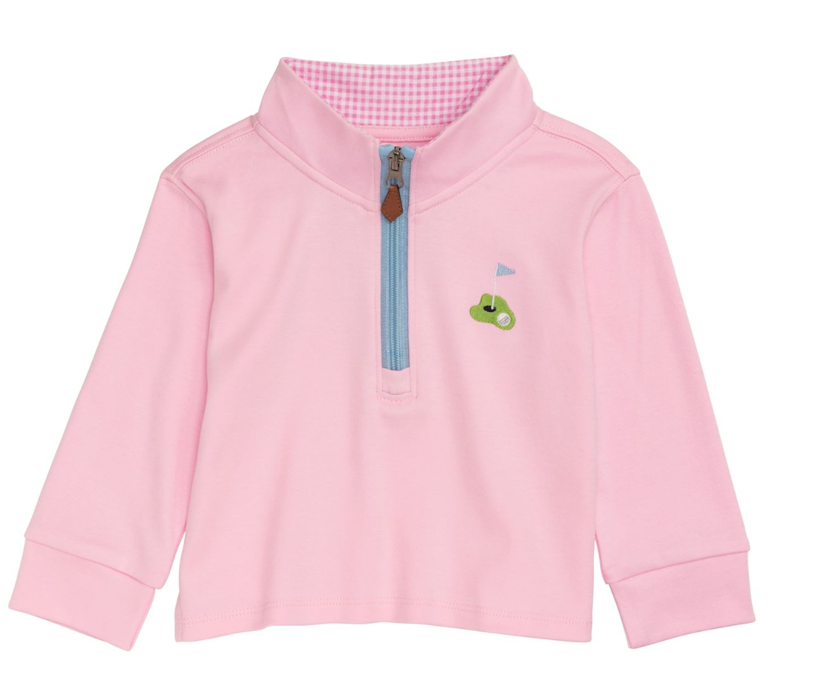 Pink Golf Quarter Zip
