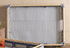 Rattan Plastic Blue White Tray
