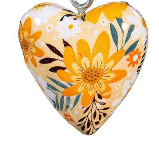 Heart Wood Hanging Decor