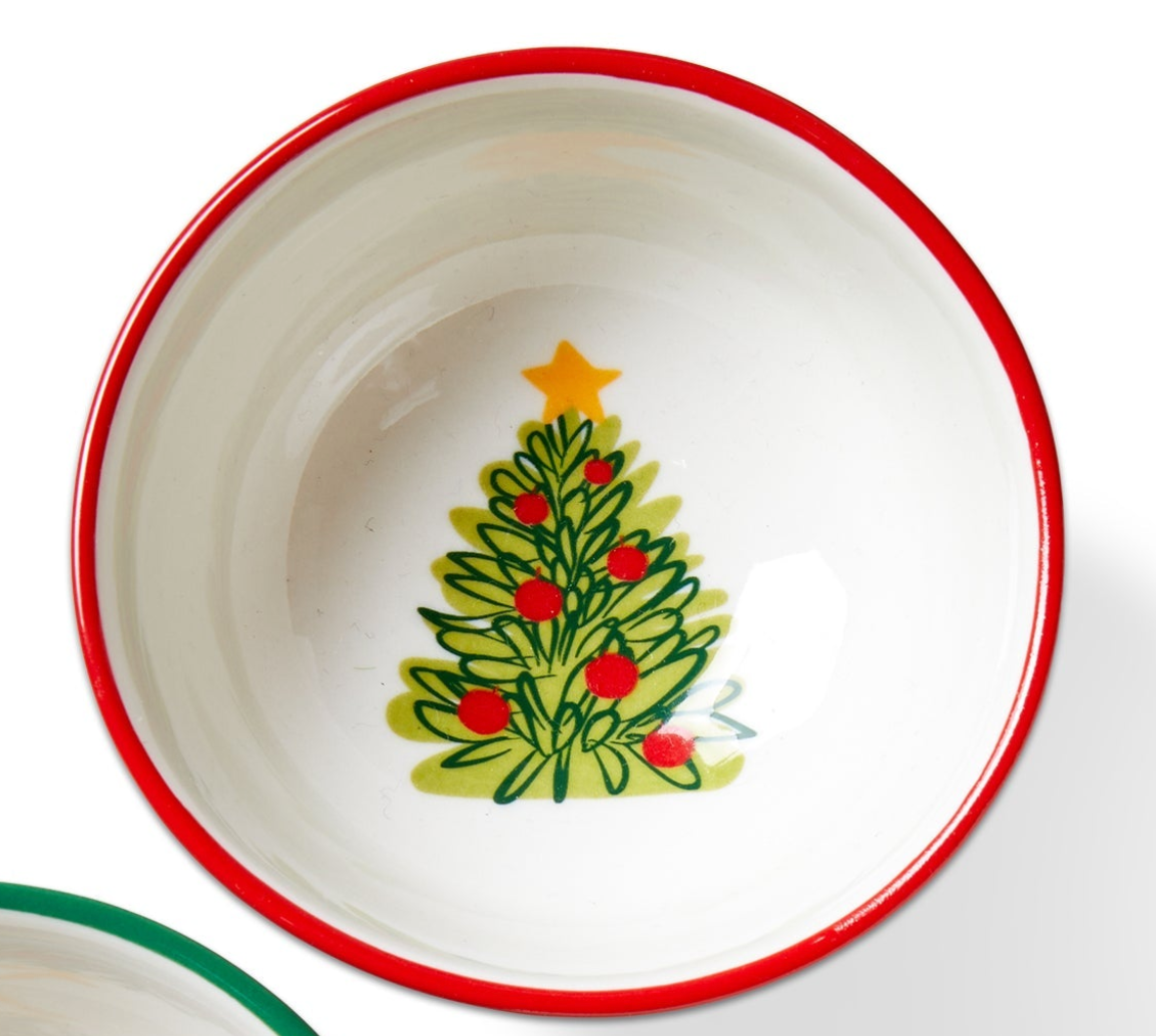 Groovy Trees Dip Bowl