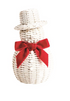 Wicker Resin Small Sitters by Mud Pie