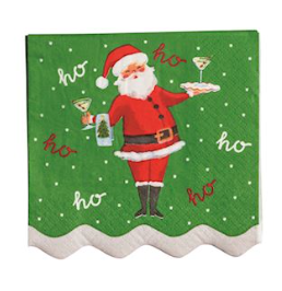 Holiday Bar Napkin Sets by Mud Pie