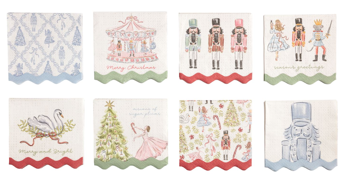Nutcracker Napkins by Mud Pie