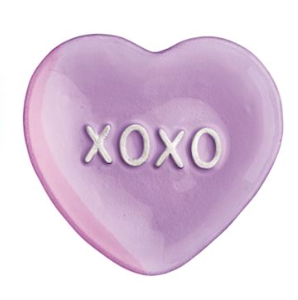 Valentine's Tidbit Plates by Mud Pie
