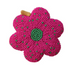 Handmade Glass Beaded Fabric Flower Shaped Tape Measure, 6 Colors (Each Measures 5 Feet)