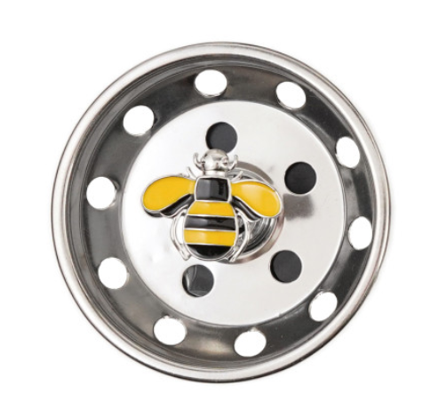 Stainless Steel Sink Strainer/Stopper with Icon, 6 Styles