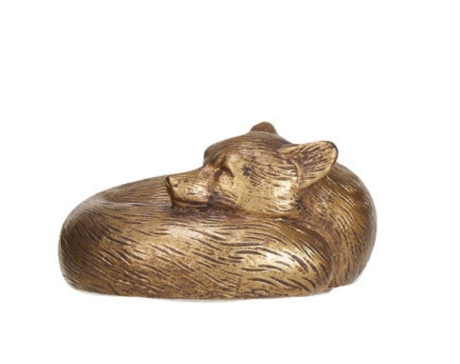 Resin Animal, Antique Gold Finish, 3 Styles