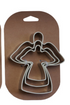 Stainless Steel Holiday Cookie Cutters on Card, Set of 3, 5 Styles
