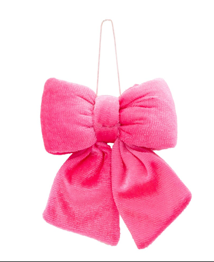 Simply Southern Holiday Bow - Pink