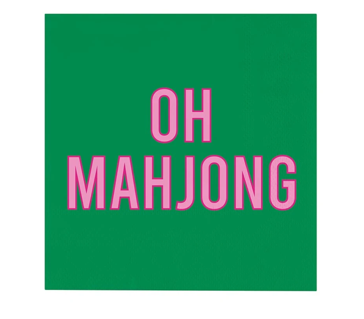 Beverage Napkins – Oh Mahjong