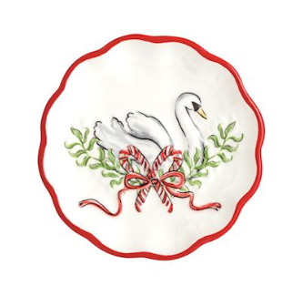 Winter Wonderland Tidbit Plates by Mud Pie