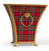 Plaid Cache Pots