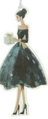 7" Moonlight Acrylic Ornaments