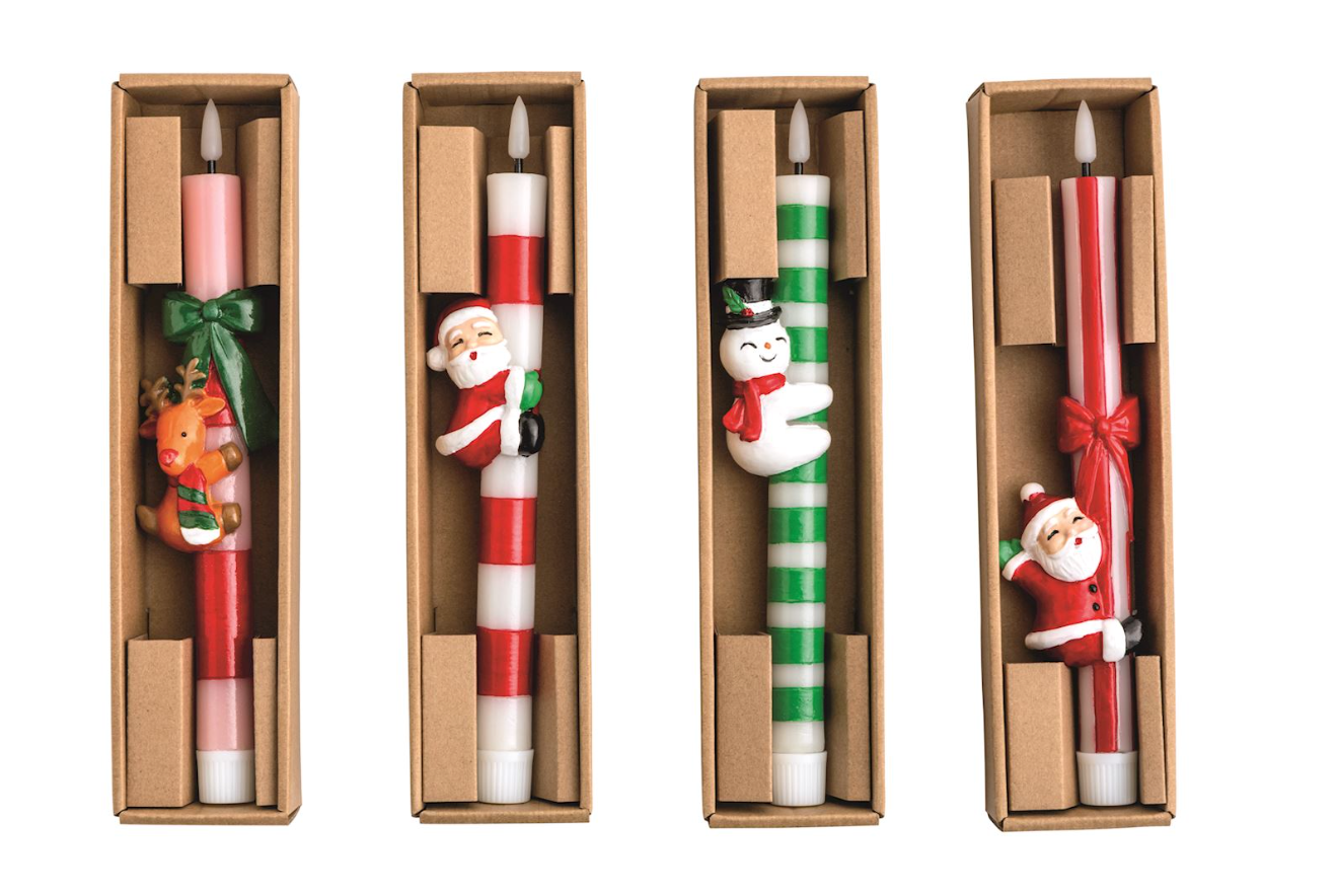 Whimsey Taper Candle & Hugger Sets by Mud Pie