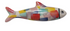 Hand-Painted Stoneware Fish Wall Décor, 4 Styles