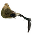 Foam & Fabric Clip-on Bird Ornament with Feathers, Faux Pearls, Jewels & Glitter, 2 Styles