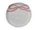4-1/4" Round Stoneware Dish with Bow, 4 Colors