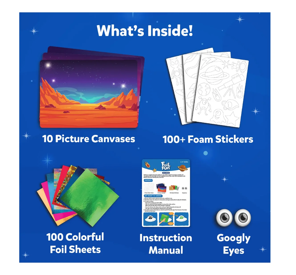 Skillmatics Foil Fun: Up In Space
