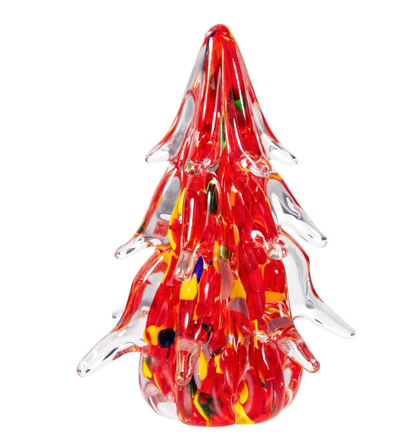 Heartfelt Cheer Art Glass Tree, 5.12"H