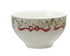 4-1/2" Round x 2-3/4"H Stoneware Bowl with Bows, 4 Styles
