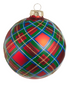 4 Plaid Ornament