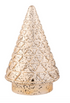 Pearl & Pine LED Glass Gold Tree