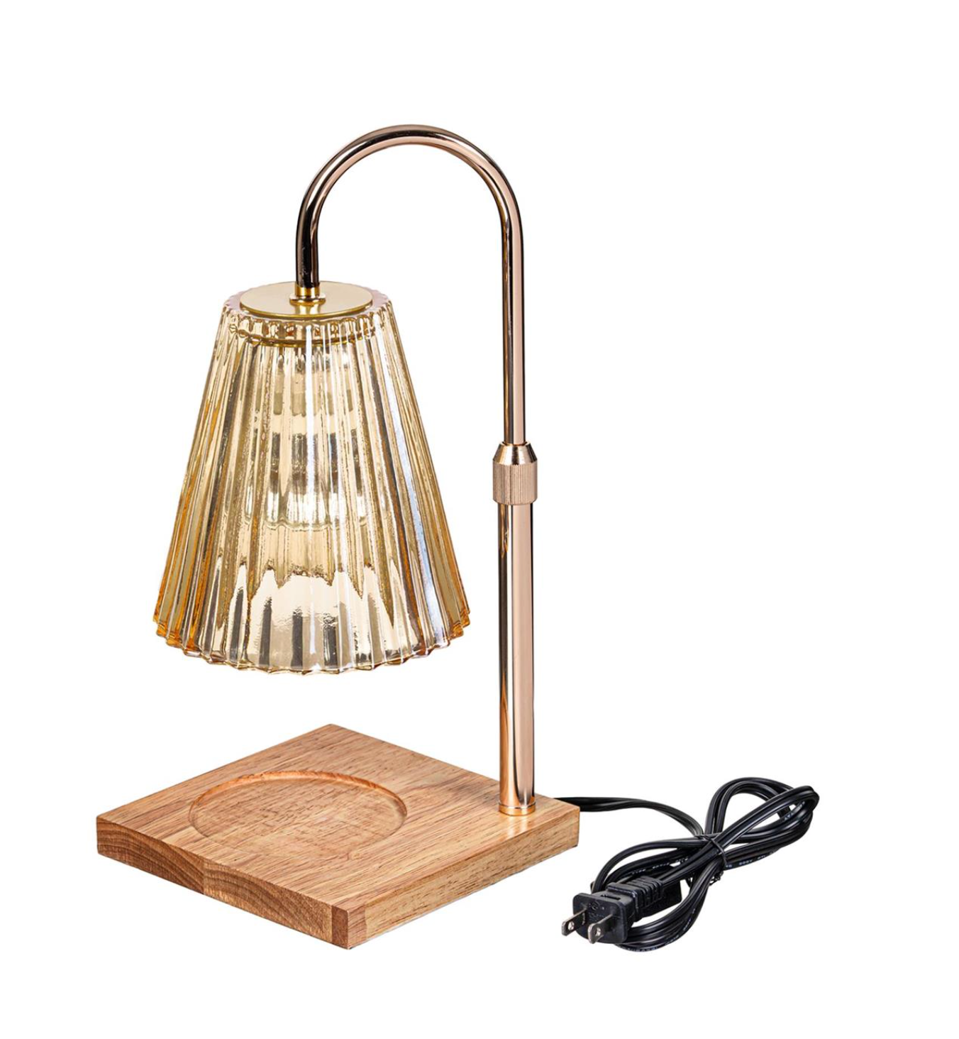Pearl & Pine Glass Candle Warmer Lamp