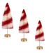 Sugar & Stripes Bright Candy Striped Bottle Brush Tree