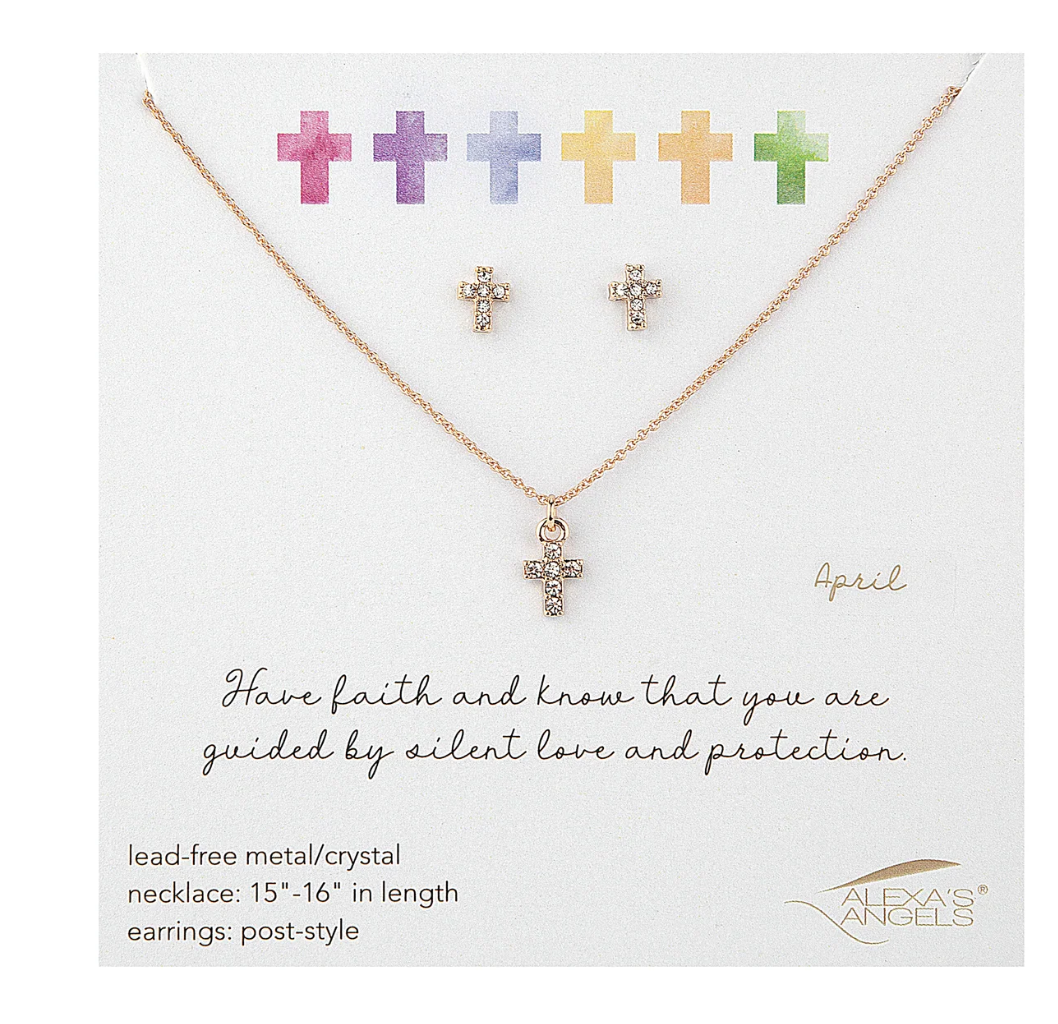 Alexa's Angels Birthstone Jewelry, Assorted Months