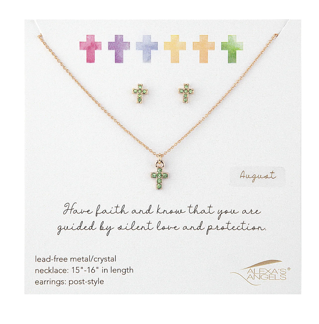 Alexa's Angels Birthstone Jewelry, Assorted Months