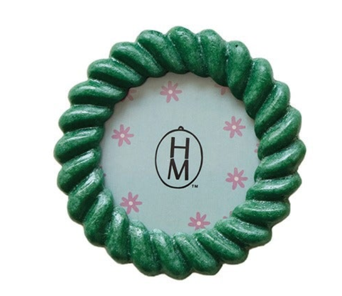 Resin Scalloped/Twisted Photo Frame,