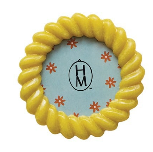 Resin Scalloped/Twisted Photo Frame,