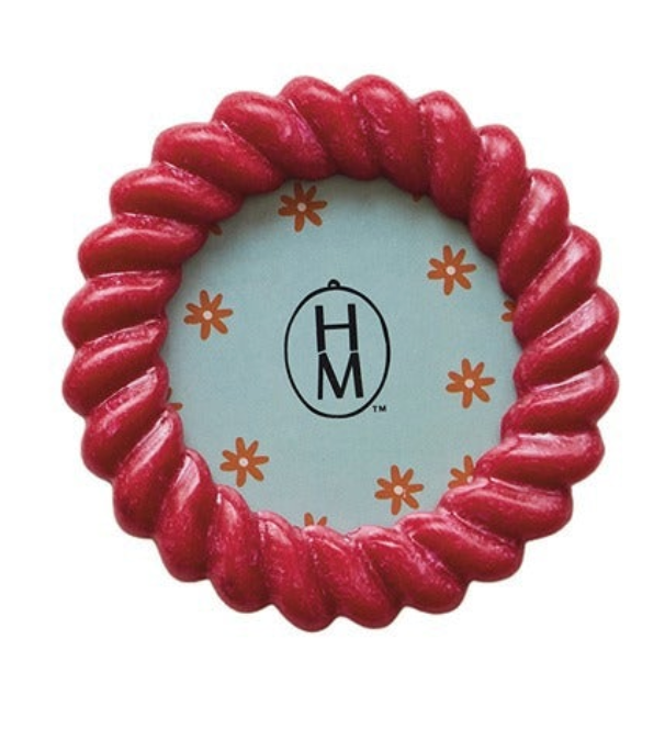Resin Scalloped/Twisted Photo Frame,
