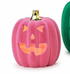 Flocked LED Jack-O-Lantern - A. Dodson's