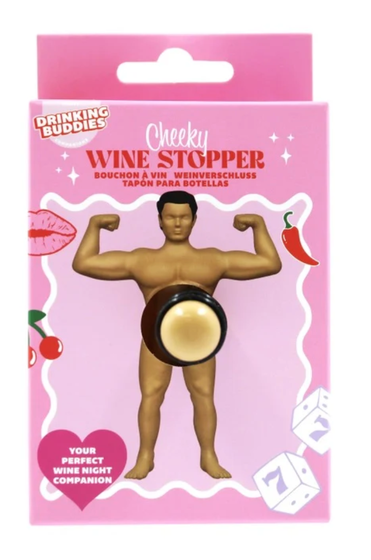 Cheeky Buddy Wine Stopper