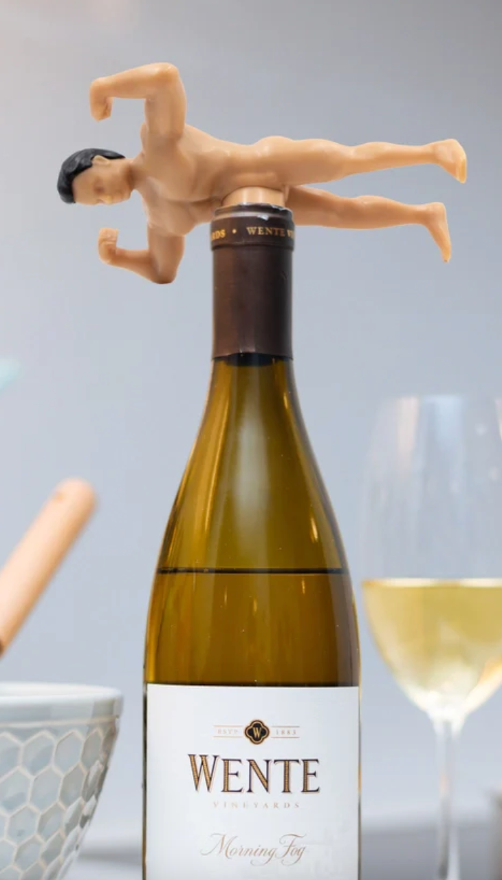 Cheeky Buddy Wine Stopper